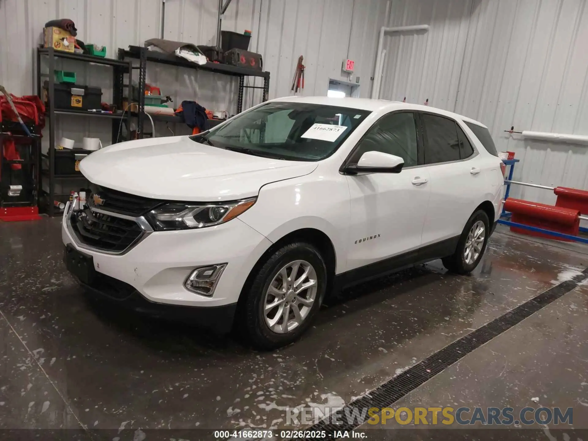 2 fotografías del automóvil dañado 2GNAXKEV2L6243781 CHEVROLET EQUINOX 2020