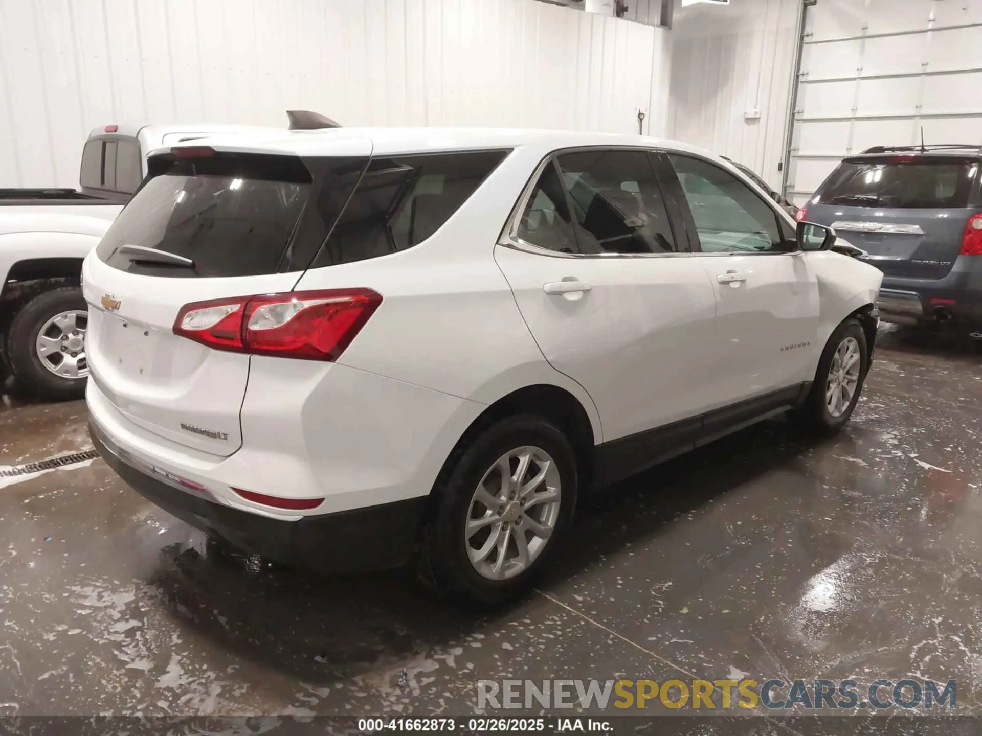 4 fotografías del automóvil dañado 2GNAXKEV2L6243781 CHEVROLET EQUINOX 2020