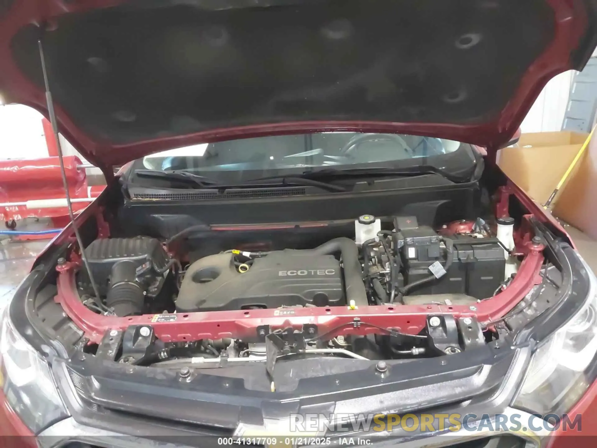 10 fotografías del automóvil dañado 2GNAXKEV2L6276893 CHEVROLET EQUINOX 2020