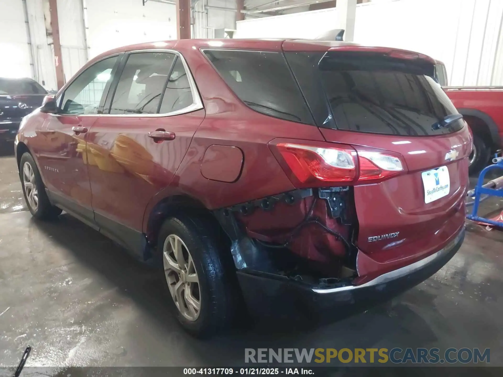 6 fotografías del automóvil dañado 2GNAXKEV2L6276893 CHEVROLET EQUINOX 2020