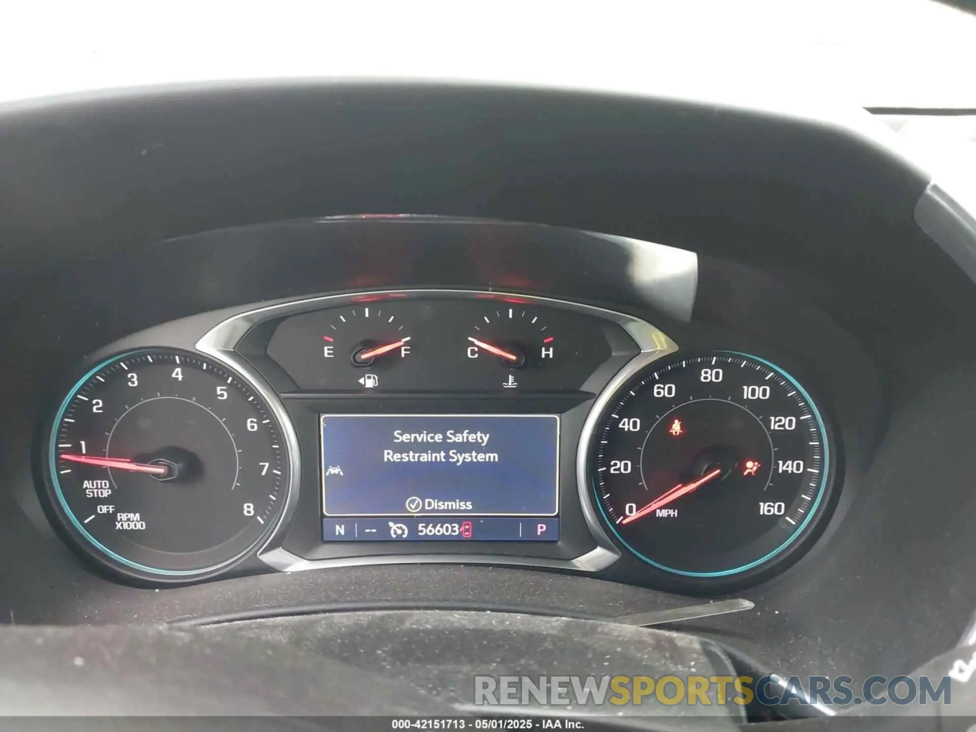 7 fotografías del automóvil dañado 2GNAXKEV3L6100175 CHEVROLET EQUINOX 2020