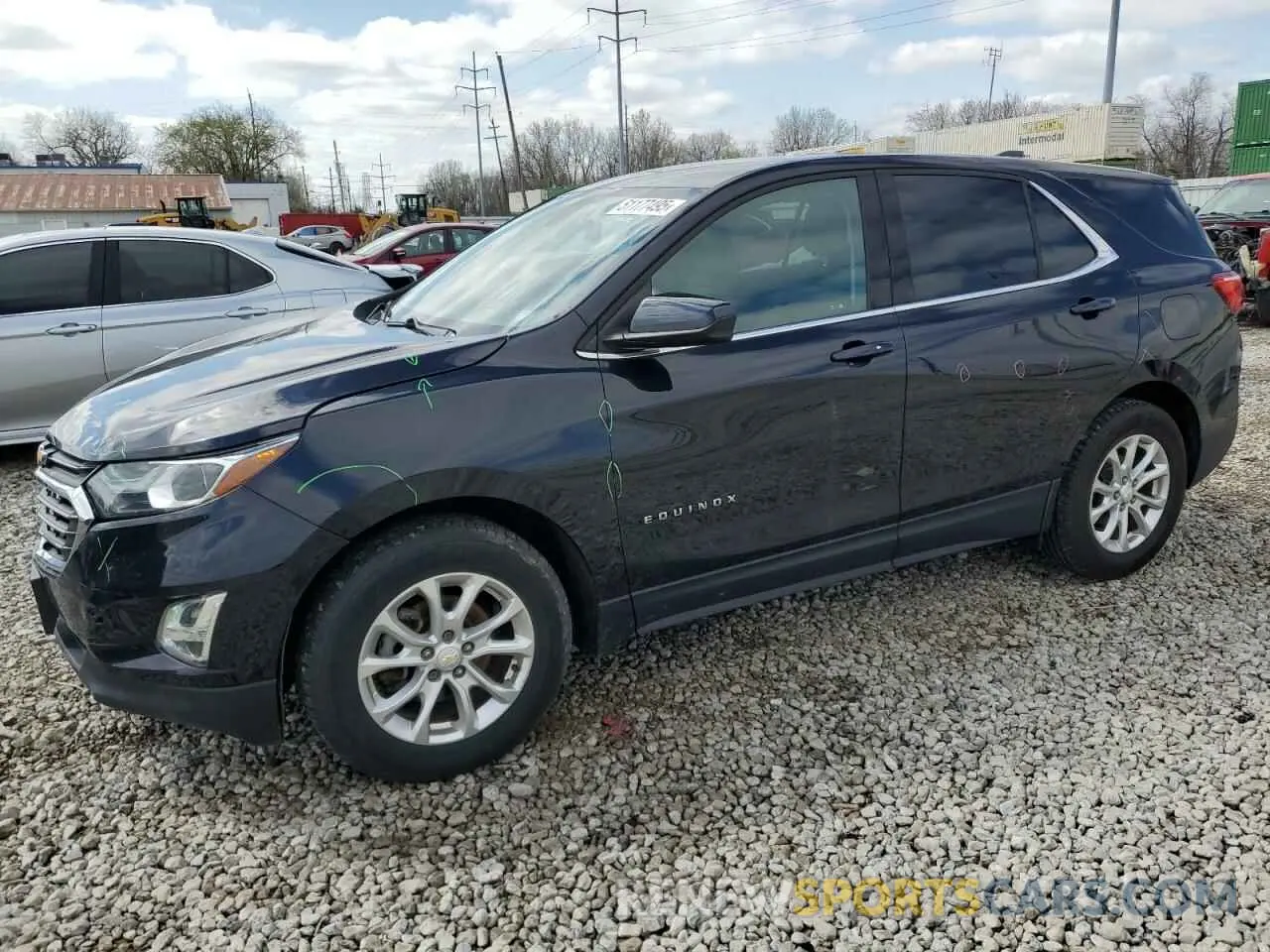 1 fotografías del automóvil dañado 2GNAXKEV3L6140000 CHEVROLET EQUINOX 2020