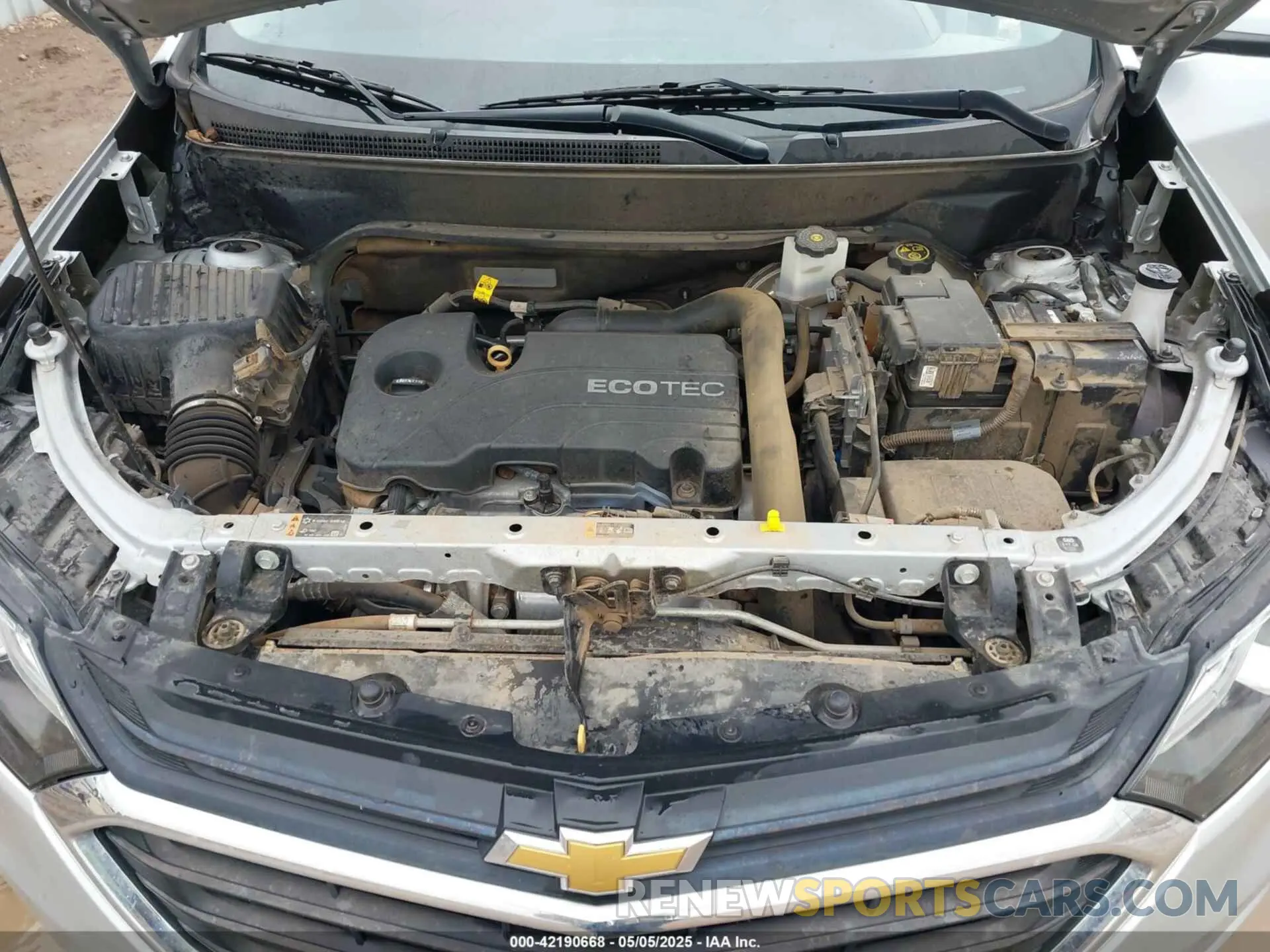 10 fotografías del automóvil dañado 2GNAXKEV4L6138871 CHEVROLET EQUINOX 2020