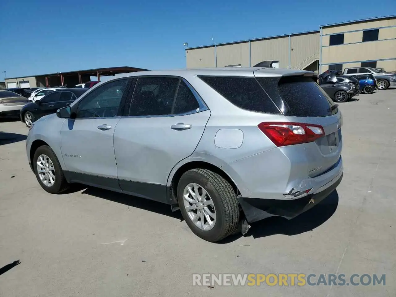 2 fotografías del automóvil dañado 2GNAXKEV4L6197063 CHEVROLET EQUINOX 2020