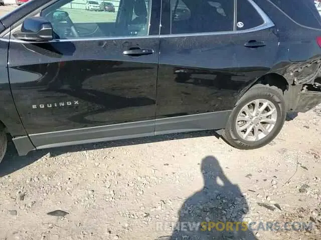 12 fotografías del automóvil dañado 2GNAXKEV4L6203895 CHEVROLET EQUINOX 2020