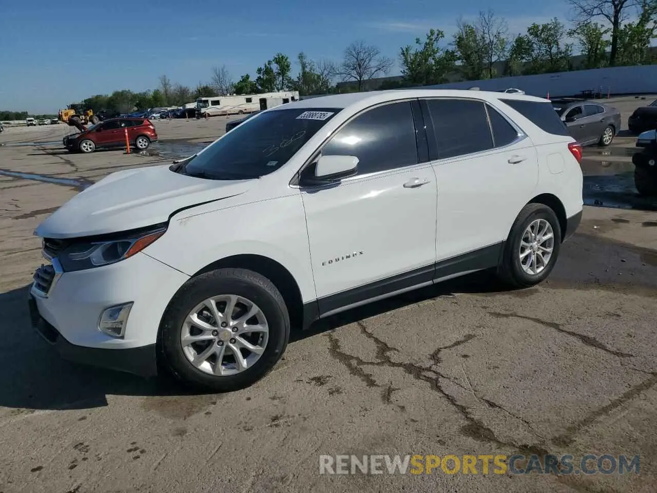 1 fotografías del automóvil dañado 2GNAXKEV5L6161432 CHEVROLET EQUINOX 2020