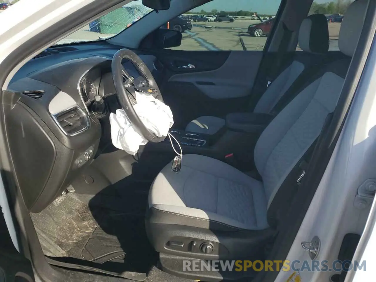7 fotografías del automóvil dañado 2GNAXKEV5L6161432 CHEVROLET EQUINOX 2020