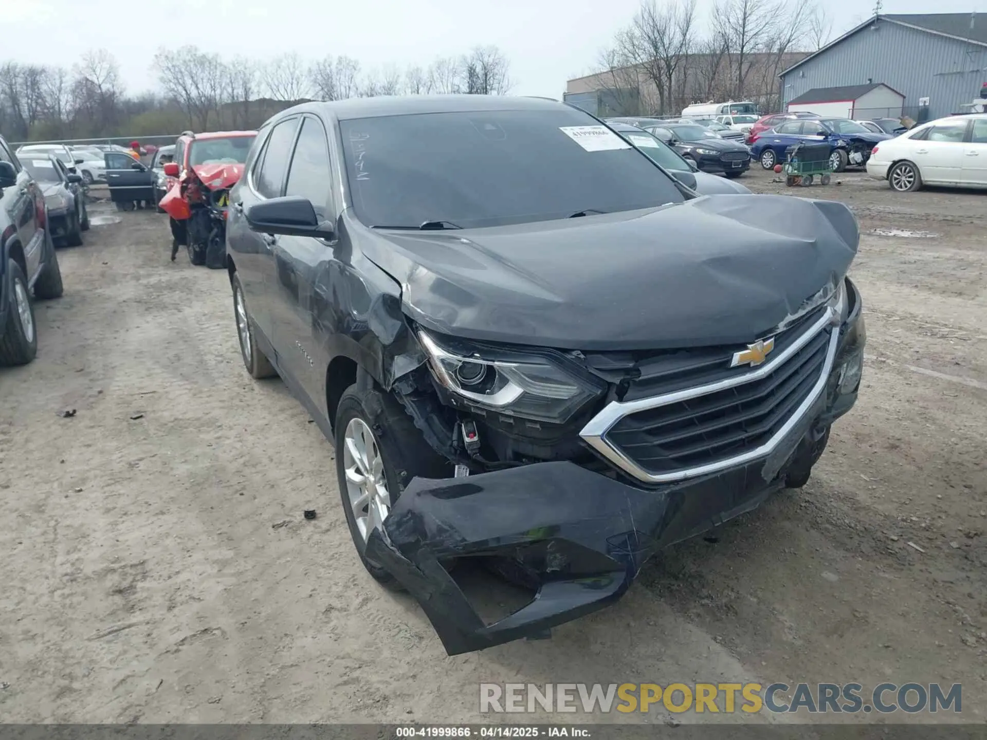 1 fotografías del automóvil dañado 2GNAXKEV5L6186282 CHEVROLET EQUINOX 2020