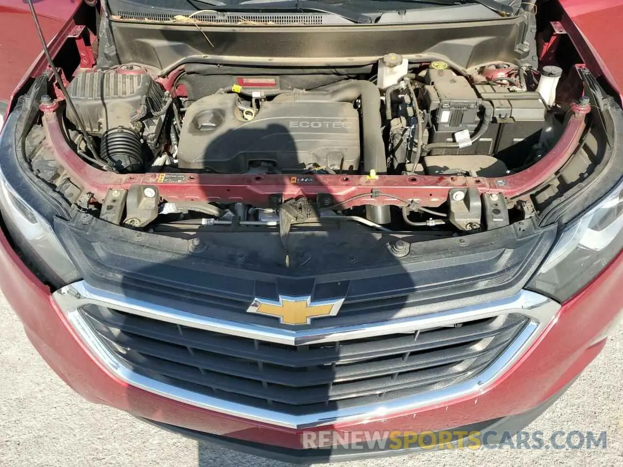 12 fotografías del automóvil dañado 2GNAXKEV5L6211763 CHEVROLET EQUINOX 2020