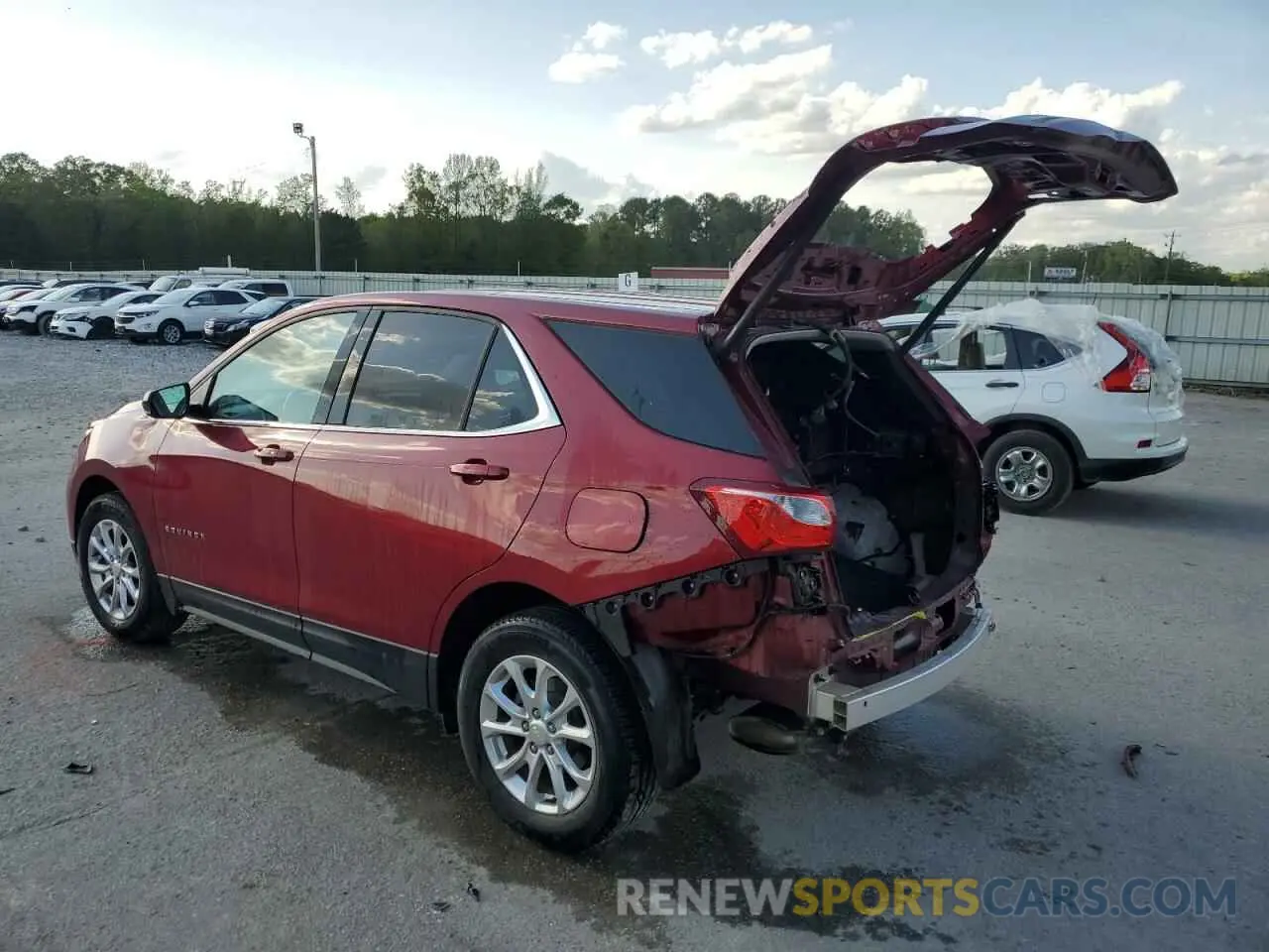 2 fotografías del automóvil dañado 2GNAXKEV5L6211763 CHEVROLET EQUINOX 2020