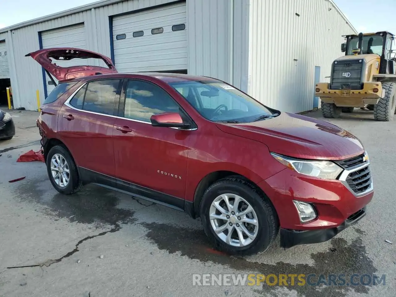 4 fotografías del automóvil dañado 2GNAXKEV5L6211763 CHEVROLET EQUINOX 2020