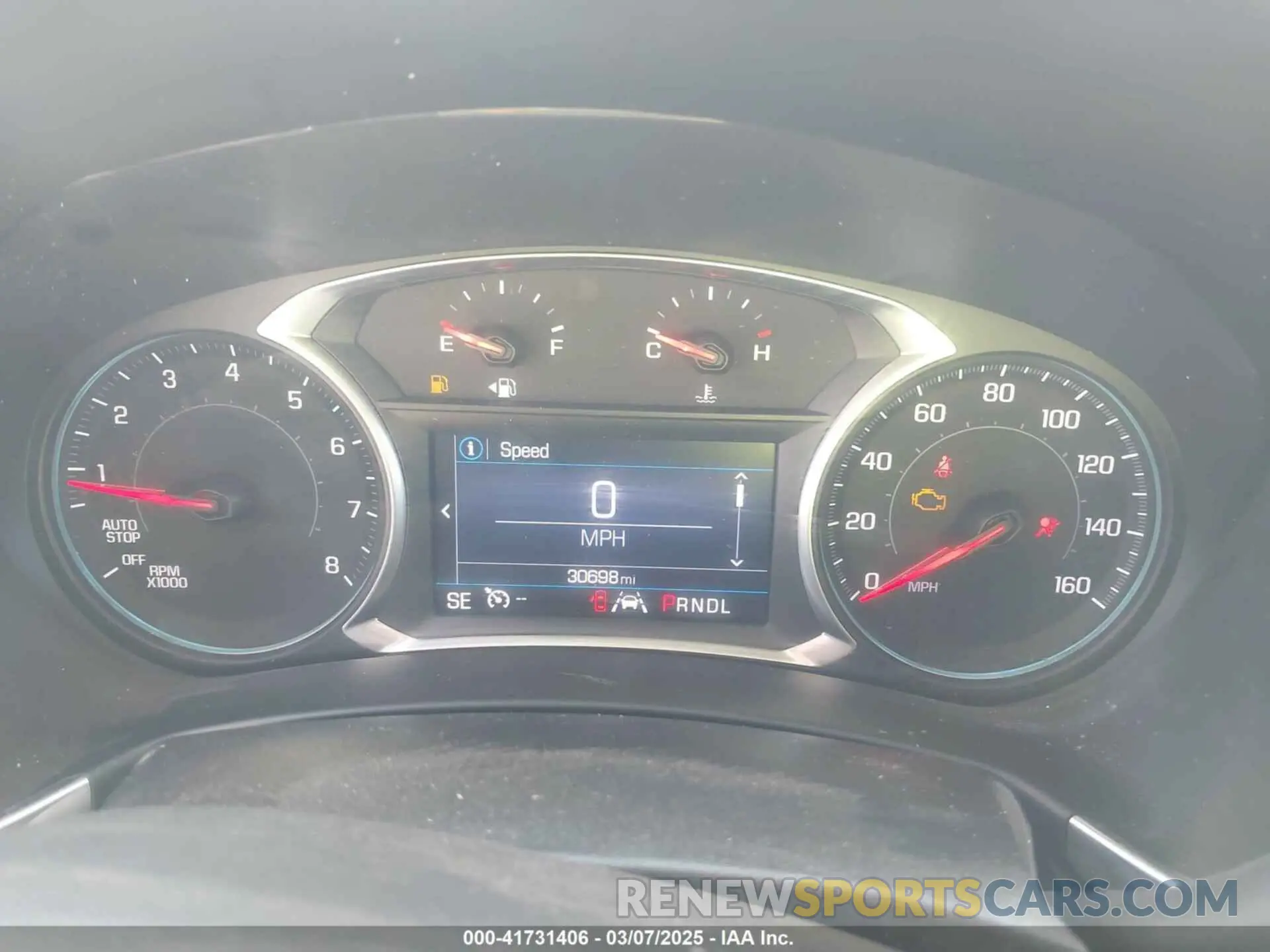 7 fotografías del automóvil dañado 2GNAXKEV5L6235688 CHEVROLET EQUINOX 2020