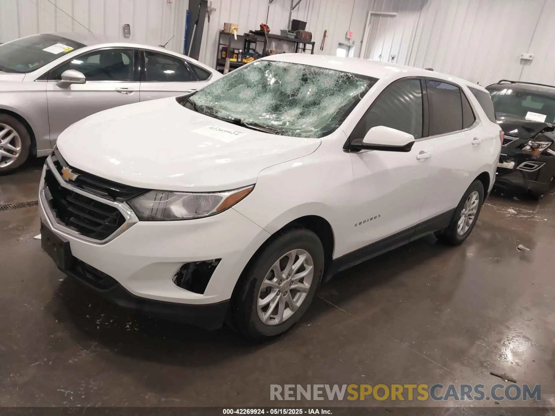 2 fotografías del automóvil dañado 2GNAXKEV5L6244164 CHEVROLET EQUINOX 2020
