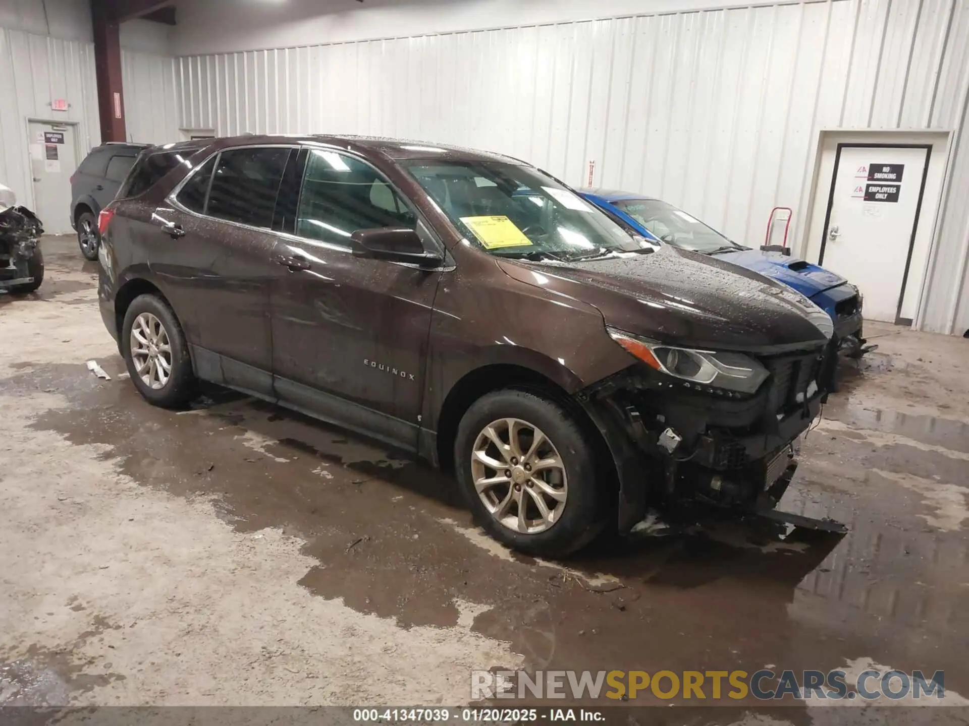 1 fotografías del automóvil dañado 2GNAXKEV5L6256668 CHEVROLET EQUINOX 2020