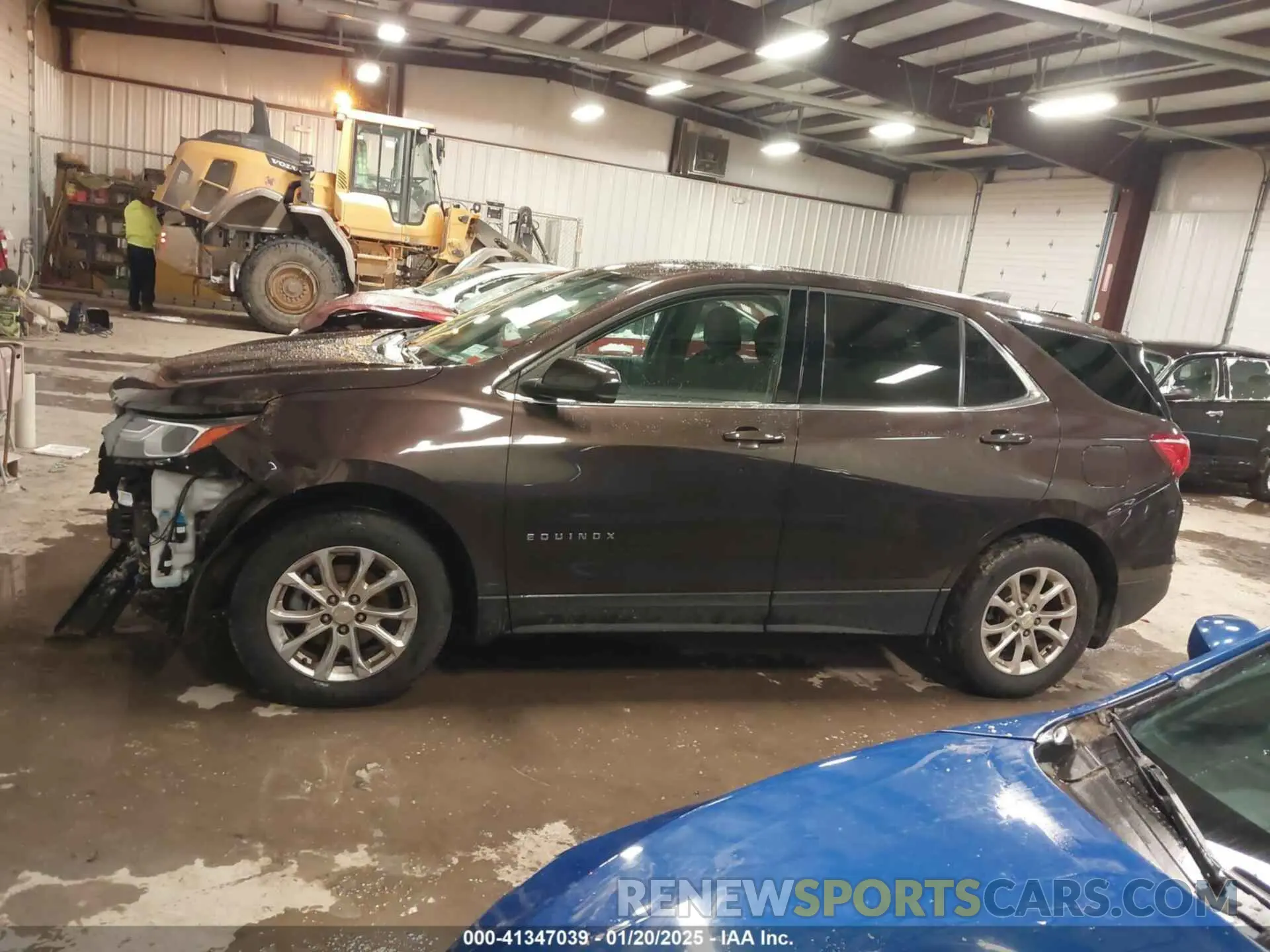 14 fotografías del automóvil dañado 2GNAXKEV5L6256668 CHEVROLET EQUINOX 2020