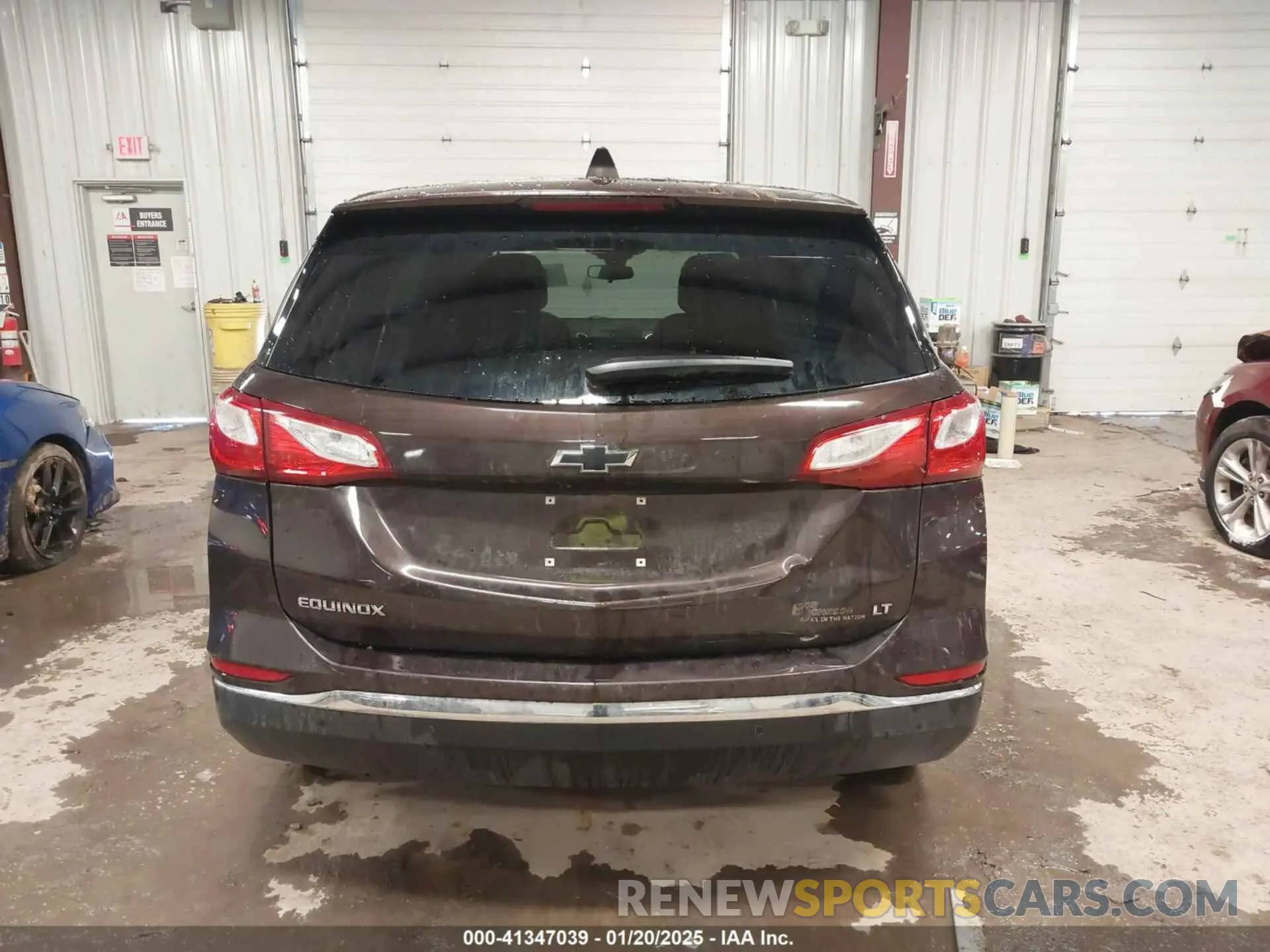 16 fotografías del automóvil dañado 2GNAXKEV5L6256668 CHEVROLET EQUINOX 2020