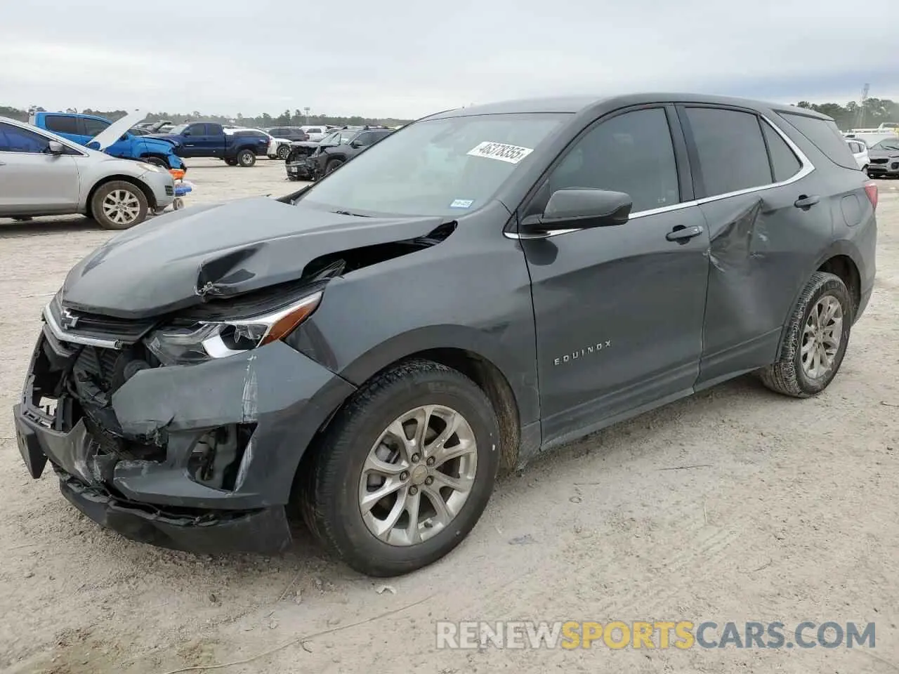 1 fotografías del automóvil dañado 2GNAXKEV5L6275964 CHEVROLET EQUINOX 2020