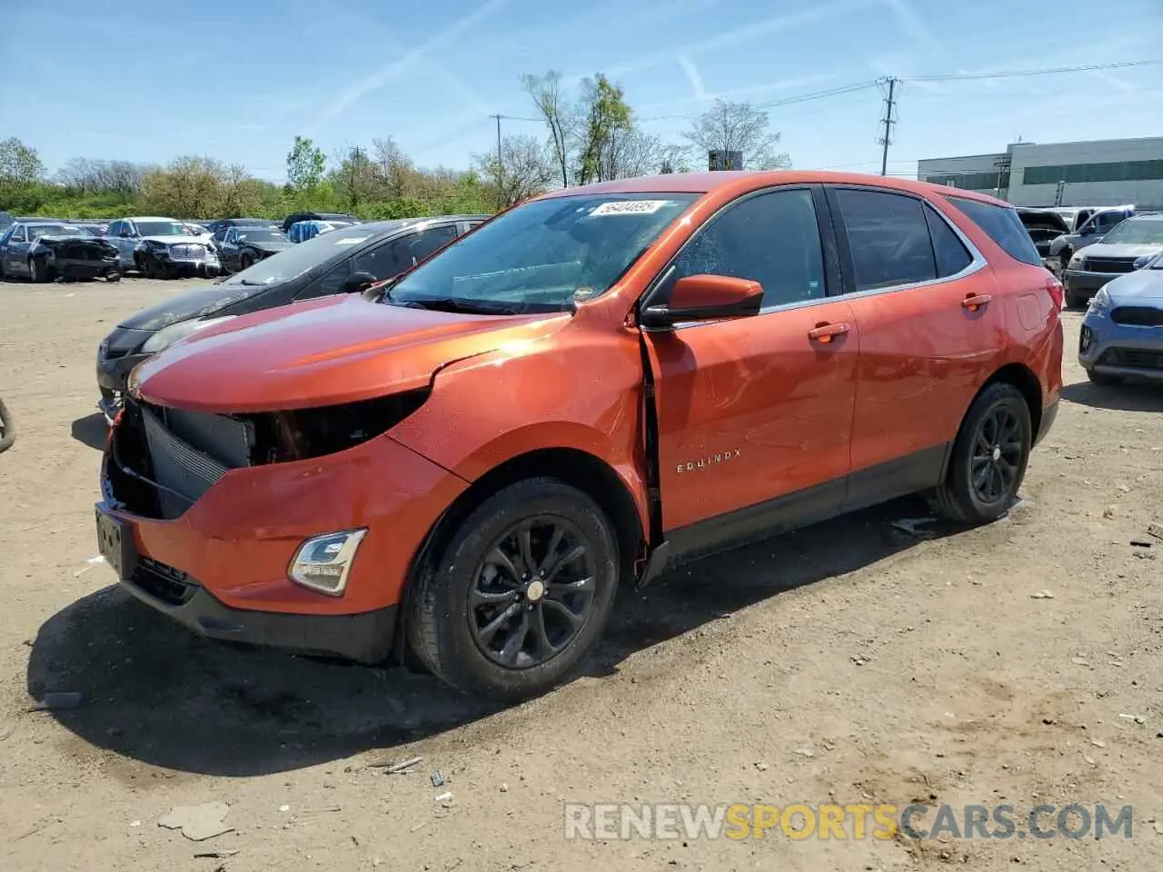 1 fotografías del automóvil dañado 2GNAXKEV6L6113759 CHEVROLET EQUINOX 2020