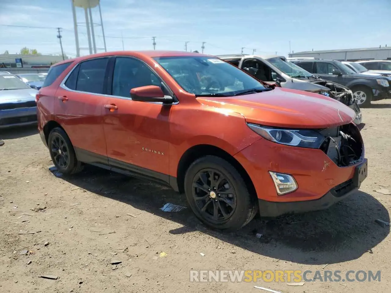 4 fotografías del automóvil dañado 2GNAXKEV6L6113759 CHEVROLET EQUINOX 2020