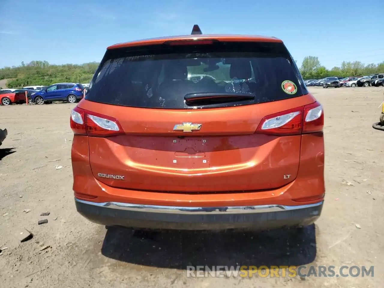 6 fotografías del automóvil dañado 2GNAXKEV6L6113759 CHEVROLET EQUINOX 2020