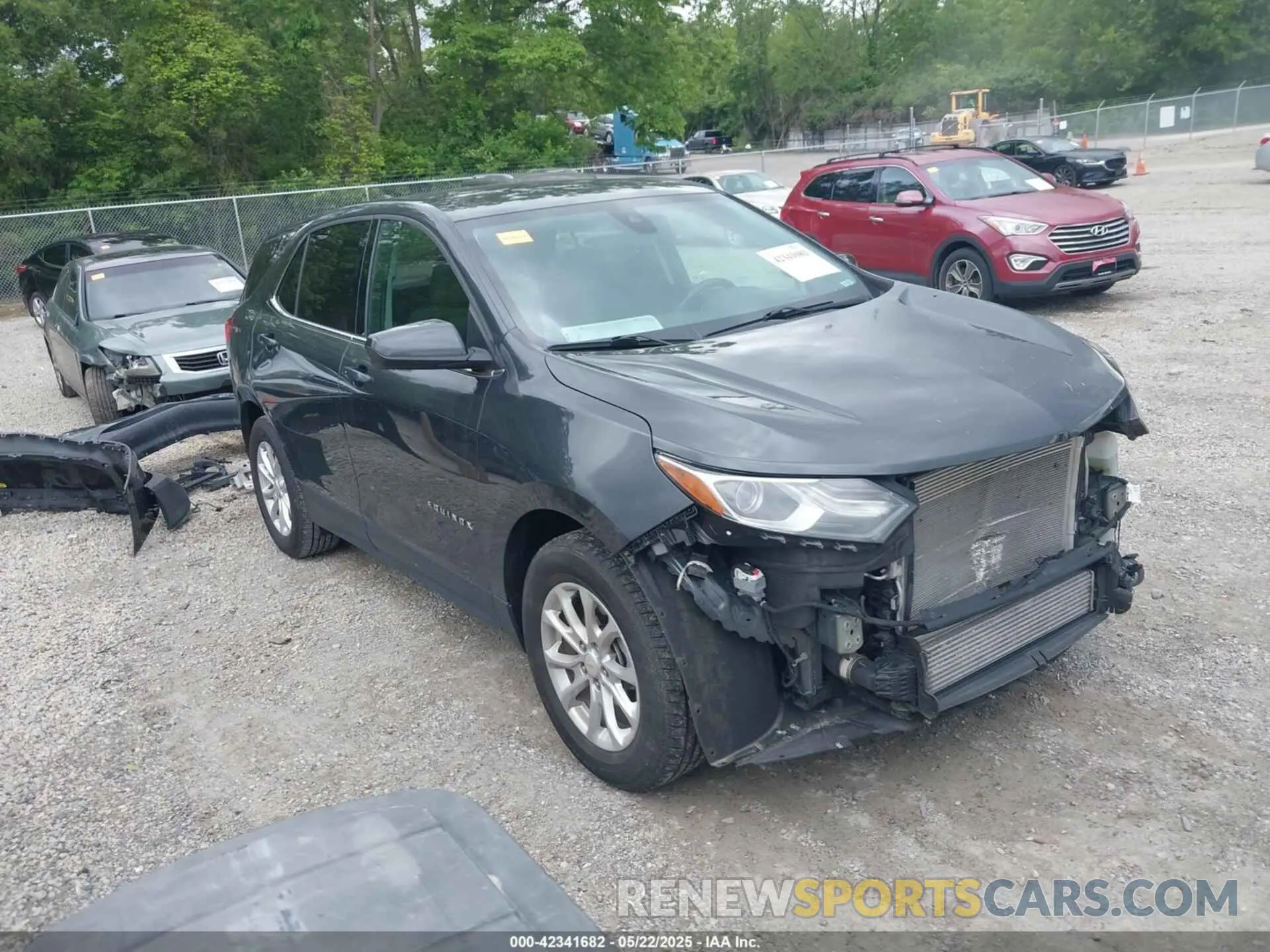 1 fotografías del automóvil dañado 2GNAXKEV6L6148740 CHEVROLET EQUINOX 2020