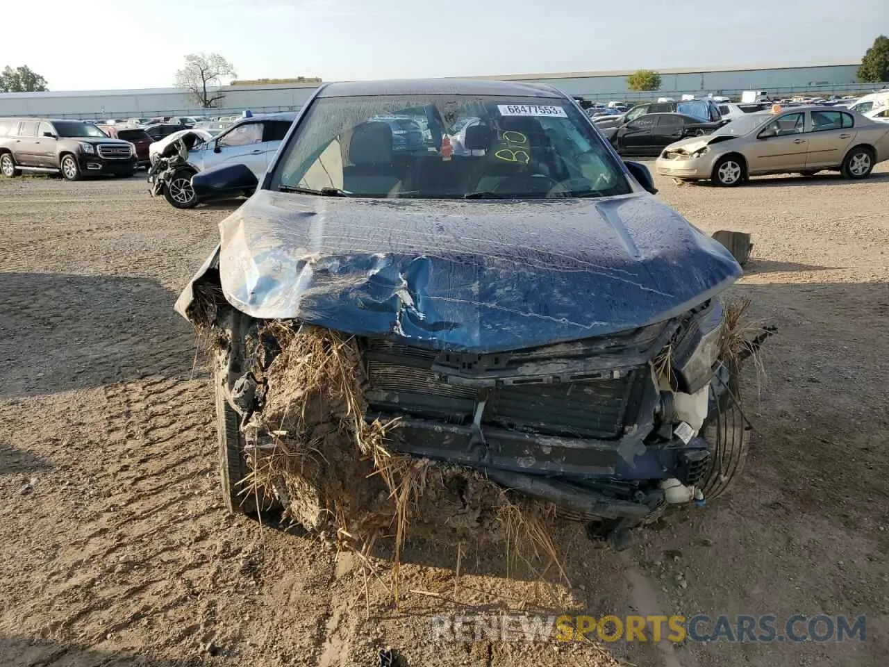 5 fotografías del automóvil dañado 2GNAXKEV6L6156871 CHEVROLET EQUINOX 2020