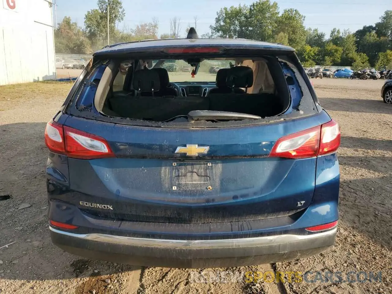 6 fotografías del automóvil dañado 2GNAXKEV6L6156871 CHEVROLET EQUINOX 2020