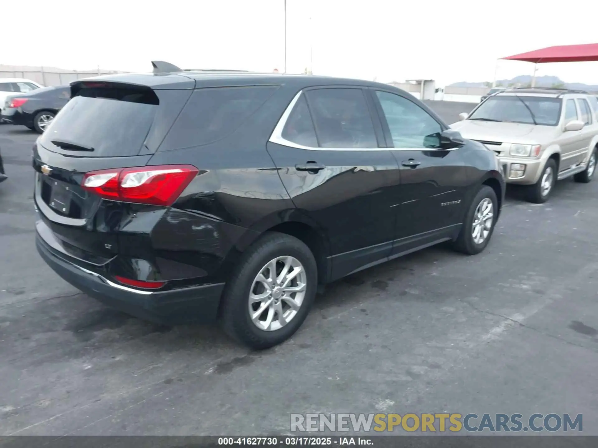 4 fotografías del automóvil dañado 2GNAXKEV6L6188137 CHEVROLET EQUINOX 2020