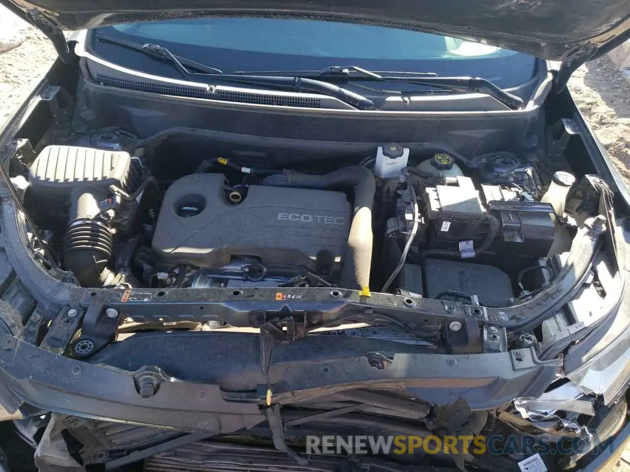 11 fotografías del automóvil dañado 2GNAXKEV6L6240222 CHEVROLET EQUINOX 2020