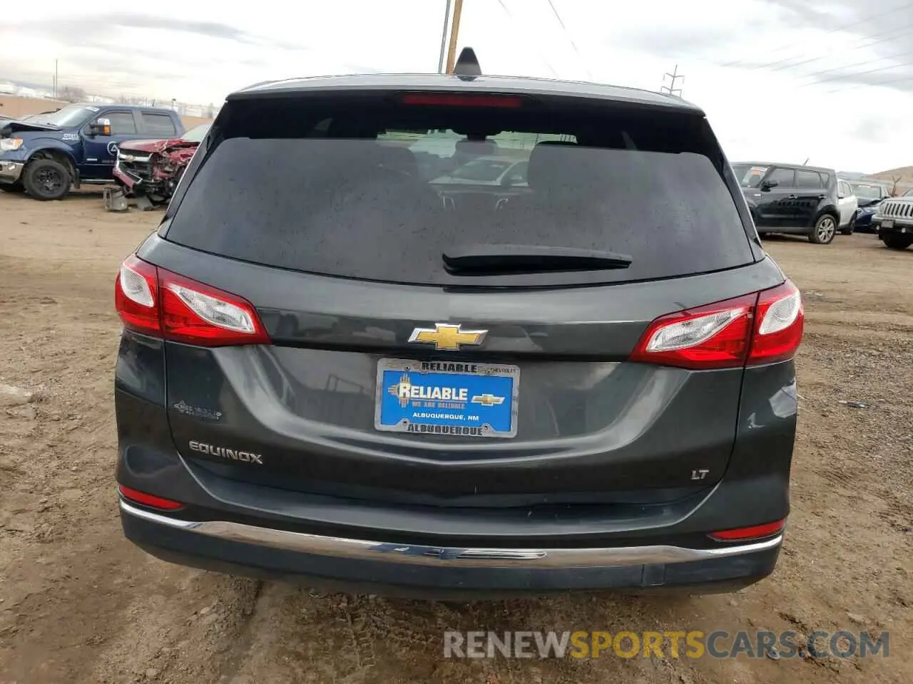 6 fotografías del automóvil dañado 2GNAXKEV6L6240222 CHEVROLET EQUINOX 2020