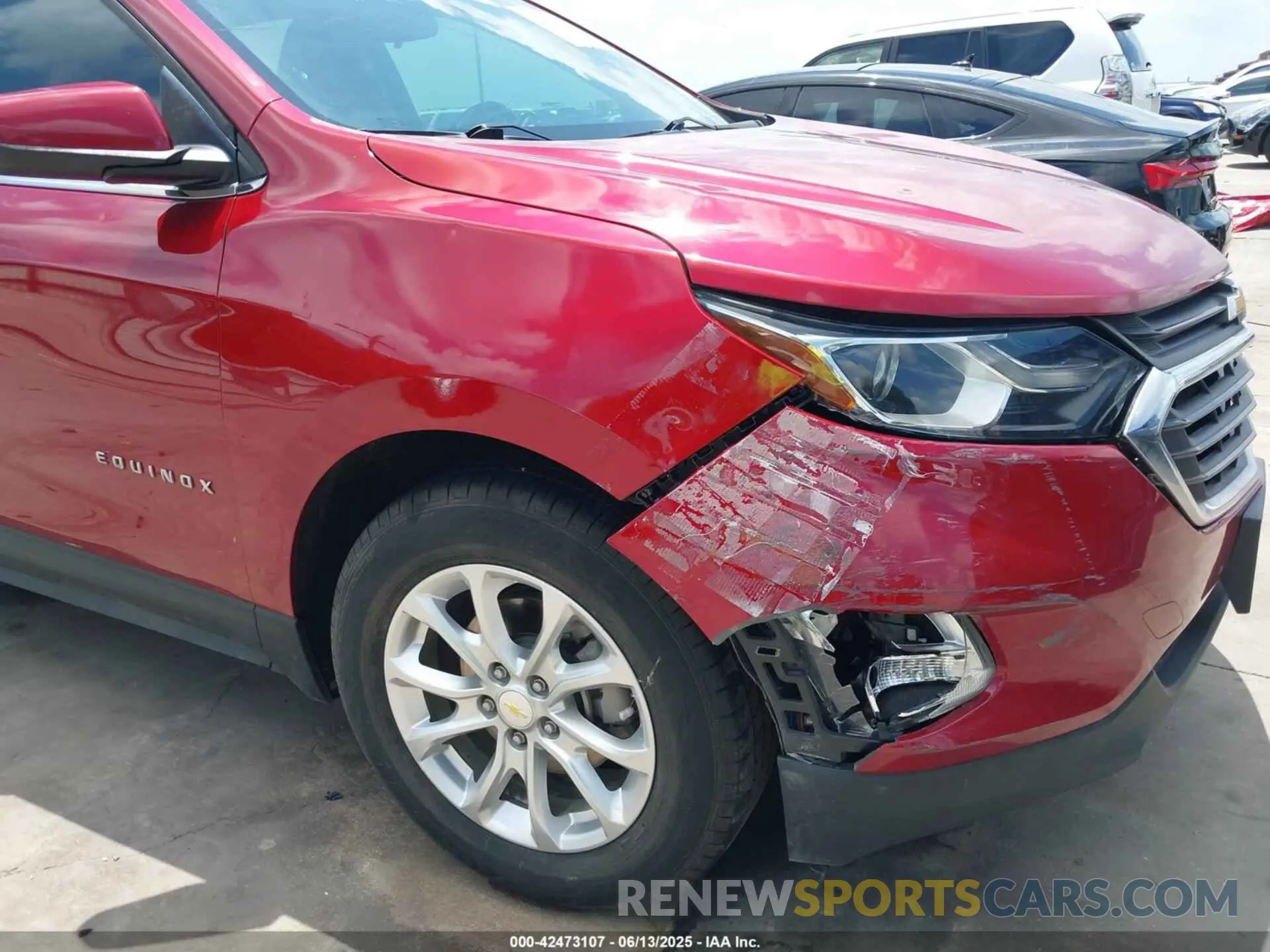 6 fotografías del automóvil dañado 2GNAXKEV6L6241421 CHEVROLET EQUINOX 2020
