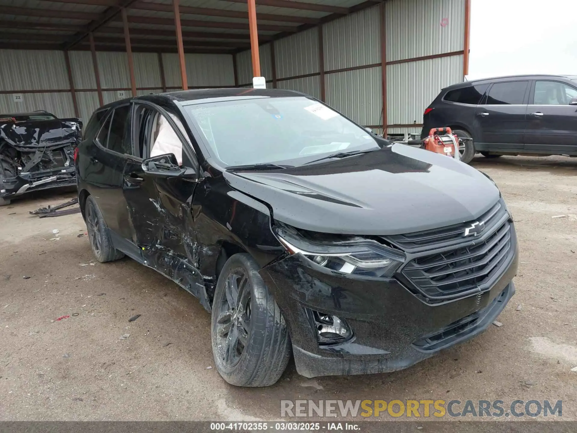 1 fotografías del automóvil dañado 2GNAXKEV6L6281028 CHEVROLET EQUINOX 2020