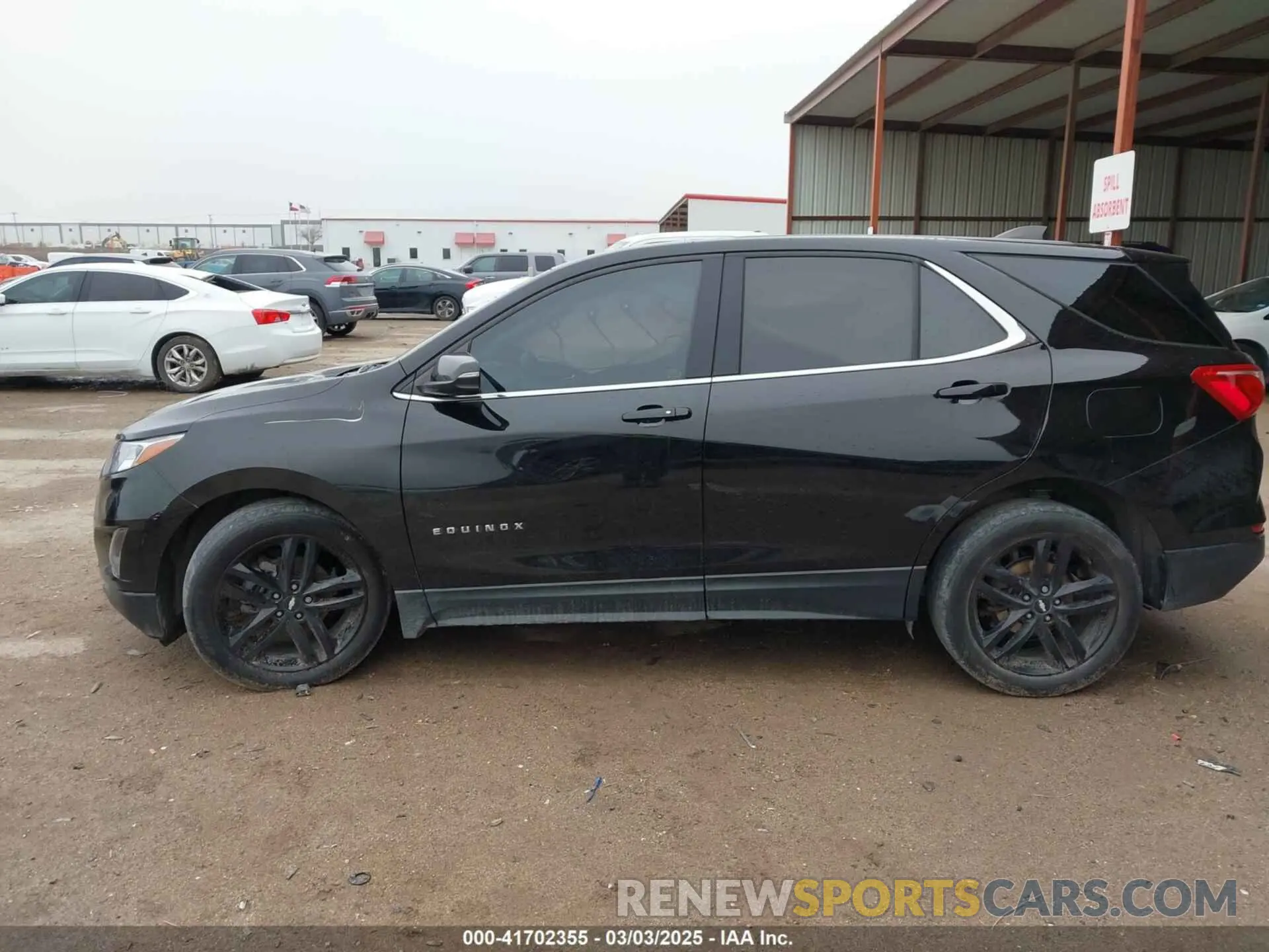 14 fotografías del automóvil dañado 2GNAXKEV6L6281028 CHEVROLET EQUINOX 2020