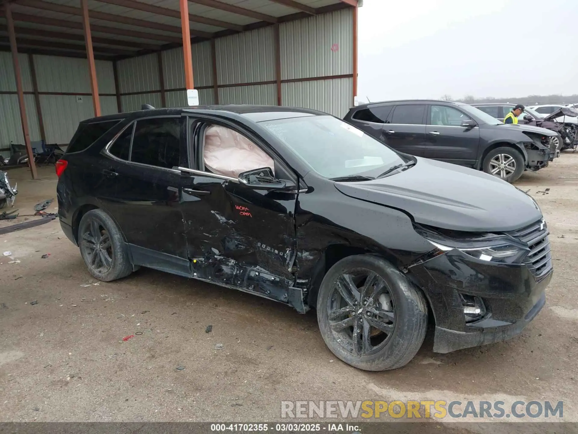 6 fotografías del automóvil dañado 2GNAXKEV6L6281028 CHEVROLET EQUINOX 2020