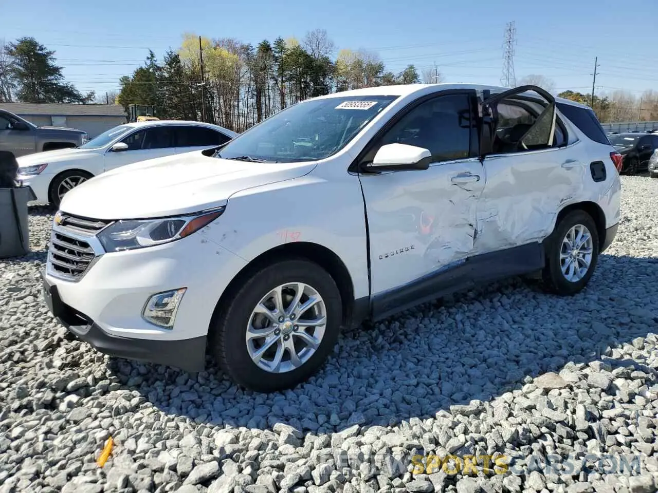 1 fotografías del automóvil dañado 2GNAXKEV7L6200747 CHEVROLET EQUINOX 2020