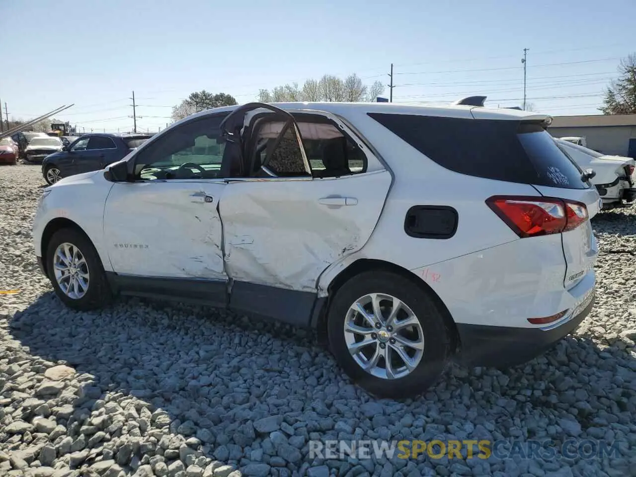 2 fotografías del automóvil dañado 2GNAXKEV7L6200747 CHEVROLET EQUINOX 2020
