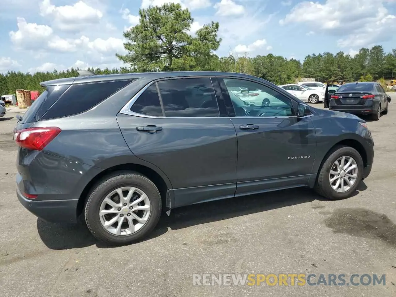 3 fotografías del automóvil dañado 2GNAXKEV7L6201705 CHEVROLET EQUINOX 2020