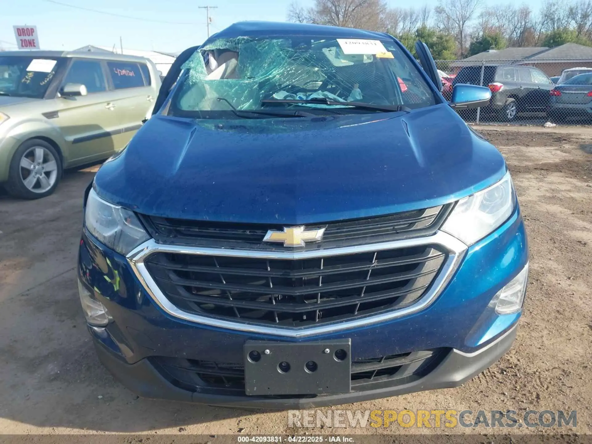 12 fotografías del automóvil dañado 2GNAXKEV7L6241329 CHEVROLET EQUINOX 2020