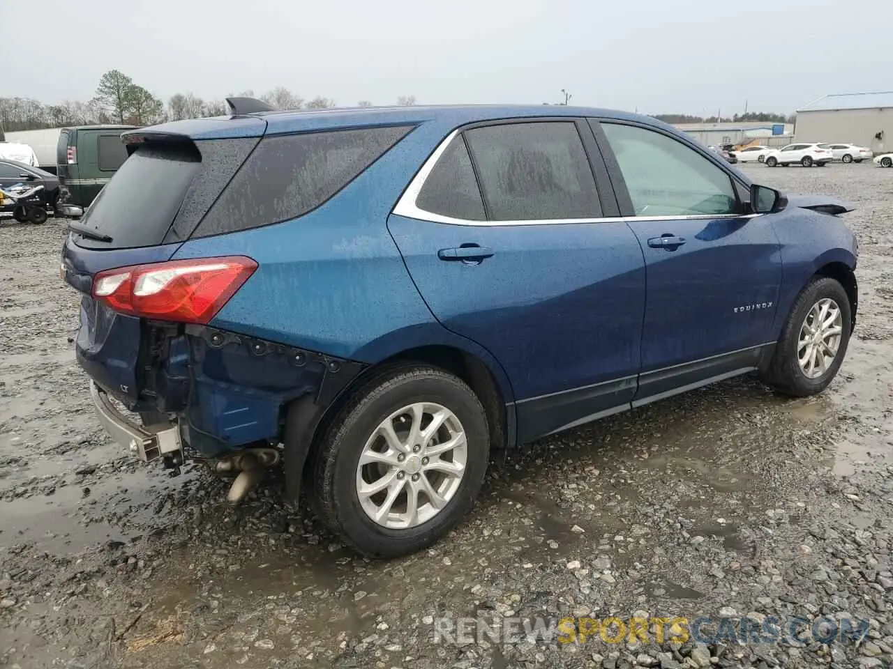 3 fotografías del automóvil dañado 2GNAXKEV7L6255232 CHEVROLET EQUINOX 2020