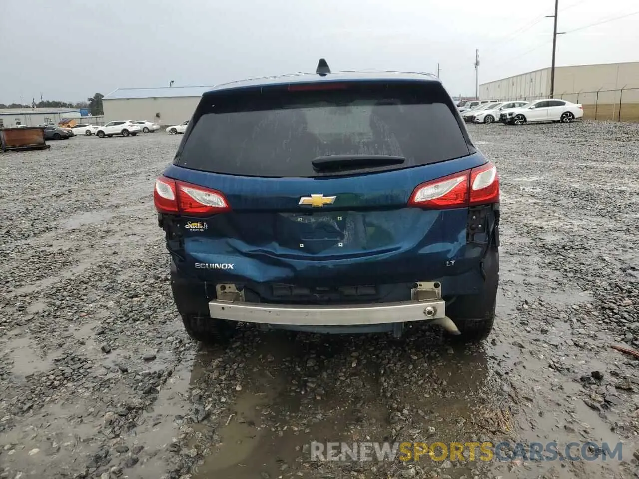 6 fotografías del automóvil dañado 2GNAXKEV7L6255232 CHEVROLET EQUINOX 2020
