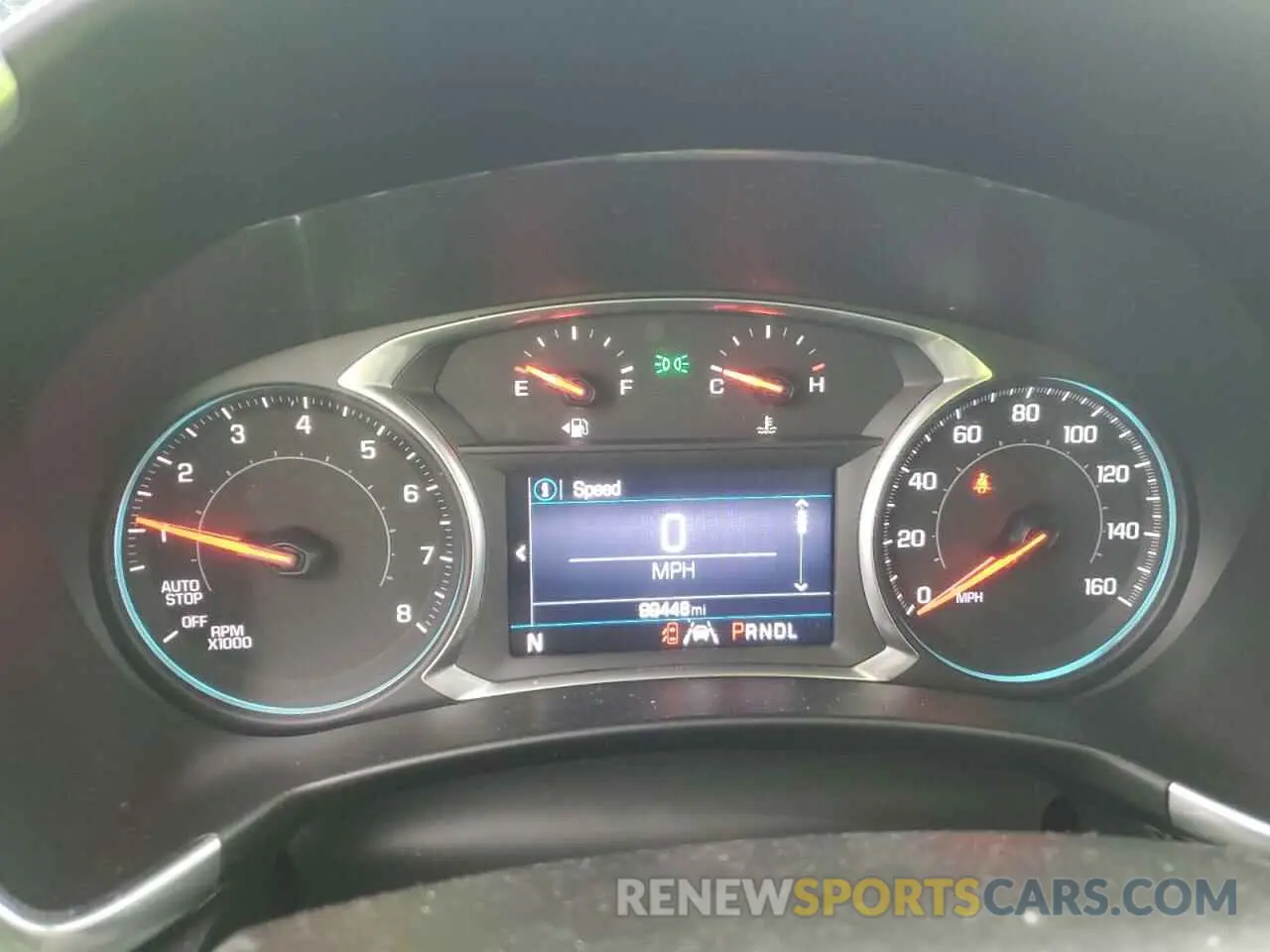 9 fotografías del automóvil dañado 2GNAXKEV7L6255232 CHEVROLET EQUINOX 2020