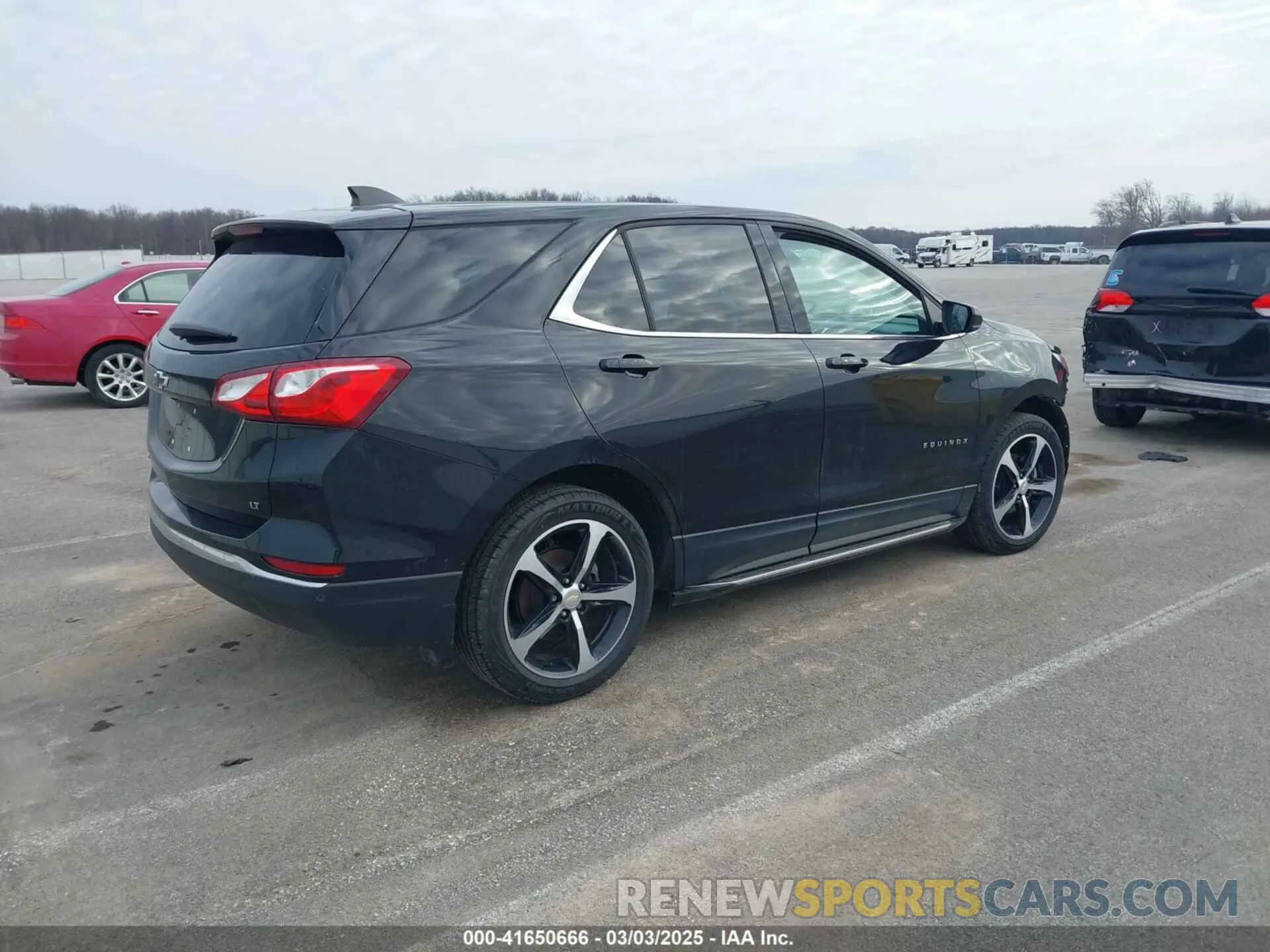 4 fotografías del automóvil dañado 2GNAXKEV8L6105369 CHEVROLET EQUINOX 2020