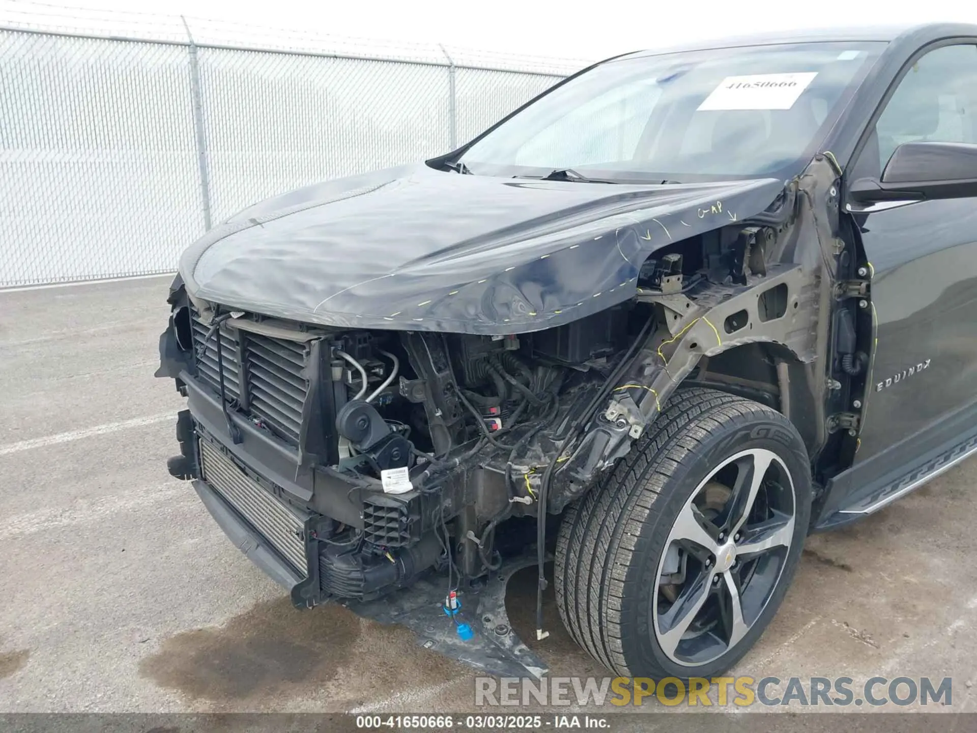 6 fotografías del automóvil dañado 2GNAXKEV8L6105369 CHEVROLET EQUINOX 2020