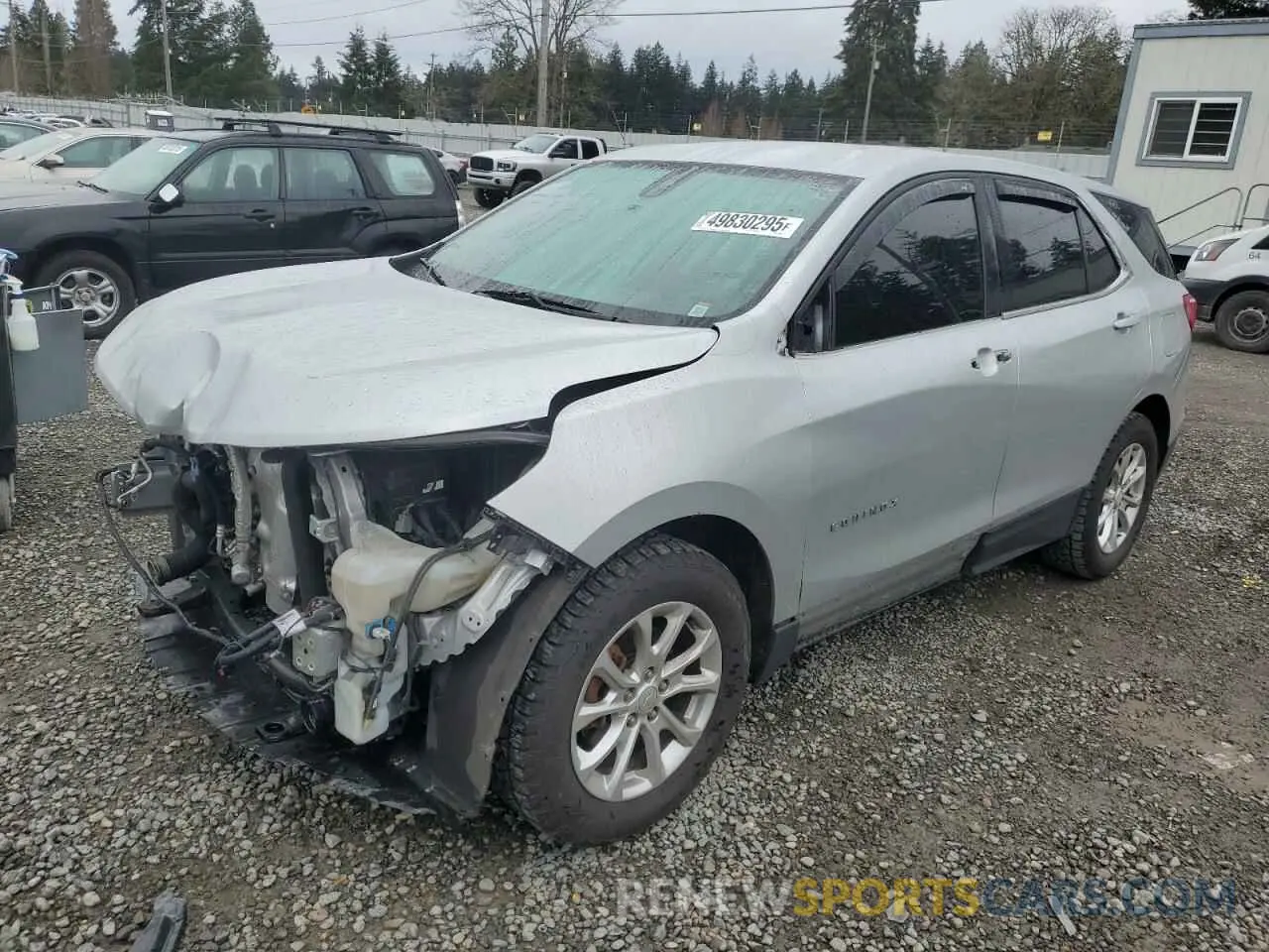 1 fotografías del automóvil dañado 2GNAXKEV8L6149016 CHEVROLET EQUINOX 2020