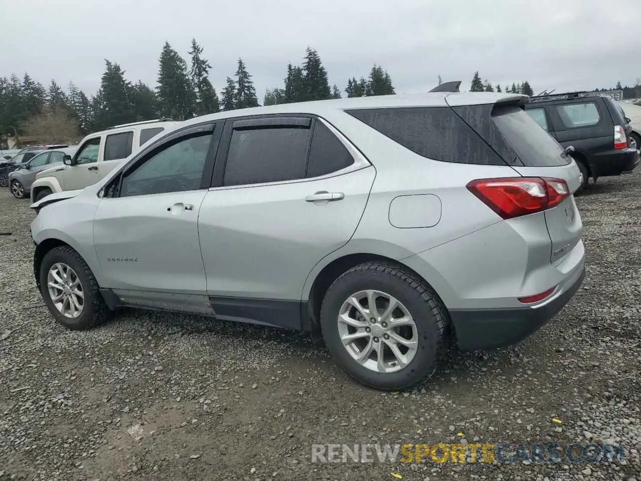 2 fotografías del automóvil dañado 2GNAXKEV8L6149016 CHEVROLET EQUINOX 2020