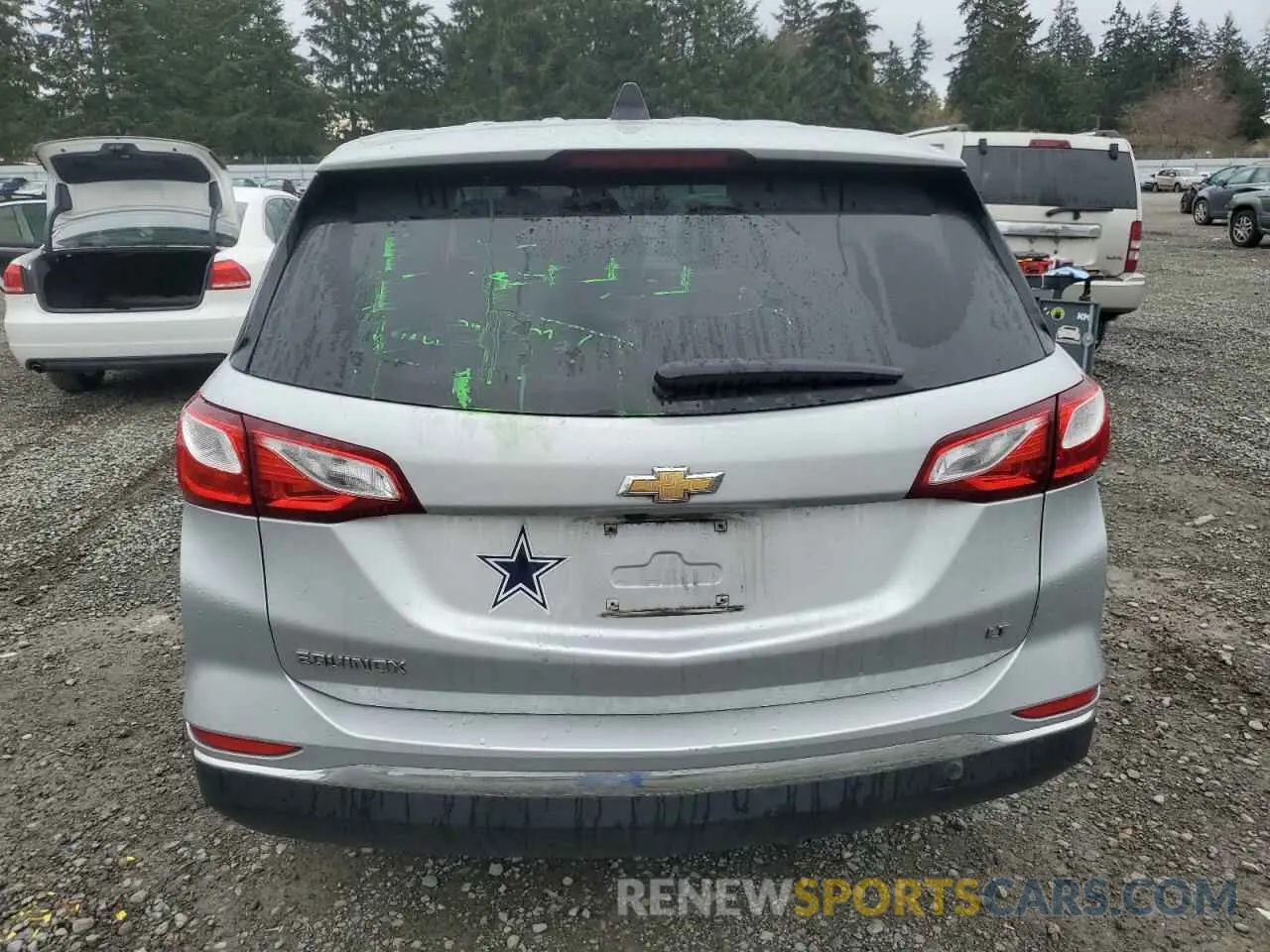 6 fotografías del automóvil dañado 2GNAXKEV8L6149016 CHEVROLET EQUINOX 2020