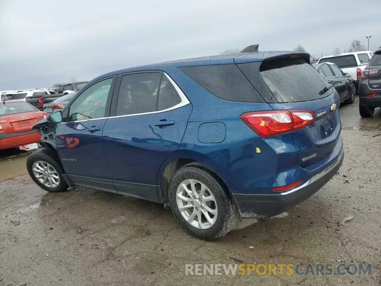 2 fotografías del automóvil dañado 2GNAXKEV8L6160663 CHEVROLET EQUINOX 2020