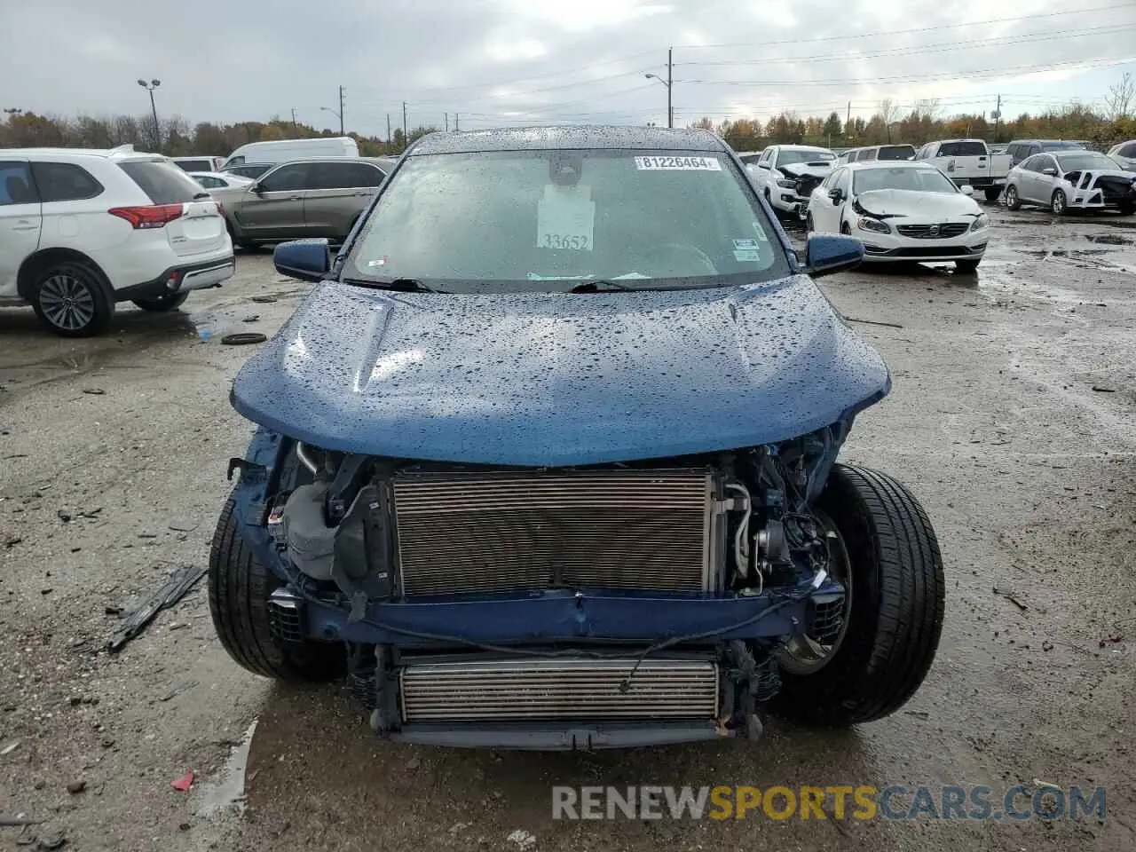 5 fotografías del automóvil dañado 2GNAXKEV8L6160663 CHEVROLET EQUINOX 2020