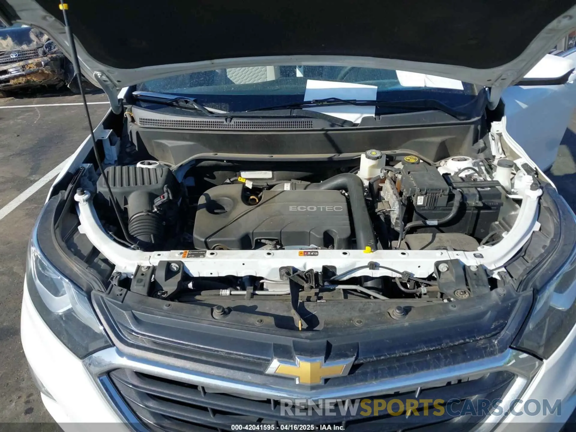 10 fotografías del automóvil dañado 2GNAXKEV8L6171095 CHEVROLET EQUINOX 2020