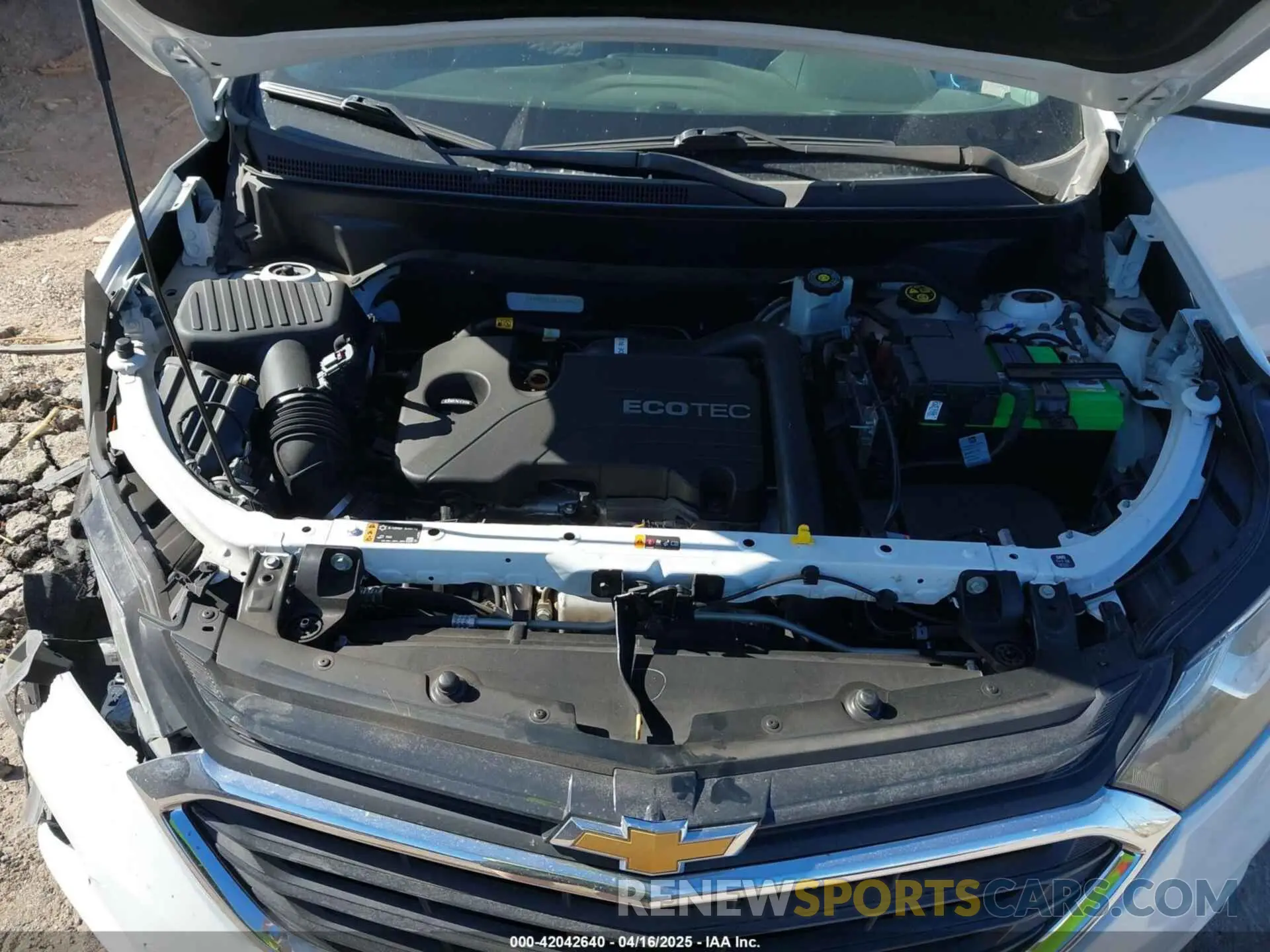 10 fotografías del automóvil dañado 2GNAXKEV8L6236432 CHEVROLET EQUINOX 2020